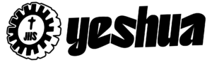 Logo Yeshua - ícone preto e o nome yeshua em cor preta ao lado do ícone